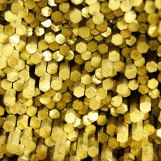 Шестигранник латунный ДШГПП Л63 22 мм ГОСТ 2060-2006