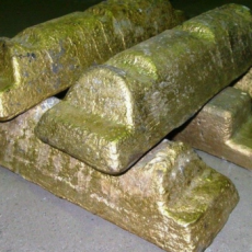 Слиток латунный Л90 Слиток латунный Л90